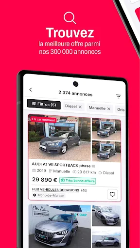La Centrale : Voiture Occasion screenshot