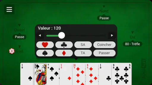 La Coinche / Belote Contrée screenshot
