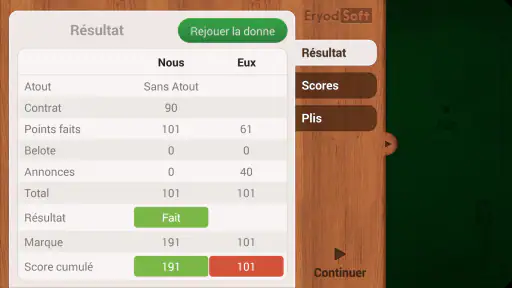 La Coinche / Belote Contrée screenshot