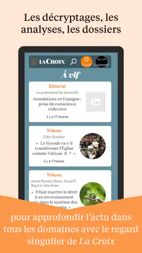 La Croix, Actualités et infos screenshot