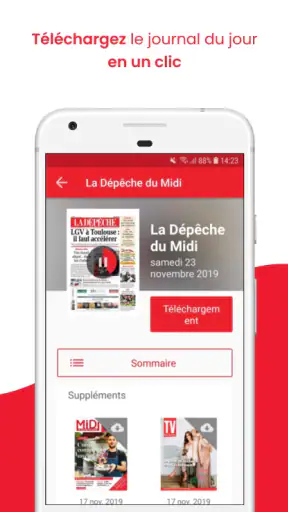 La Dépêche - Premium screenshot