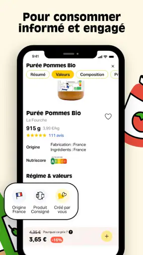 La Fourche - Magasin bio screenshot