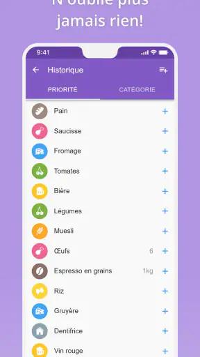 La liste de courses PRO screenshot
