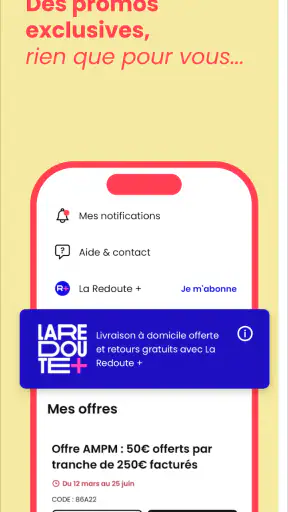 La Redoute Maison, Mode, Déco screenshot