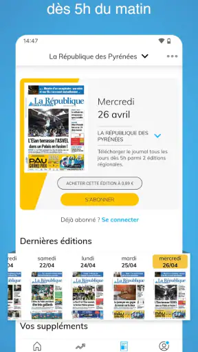 La République des Pyrénées screenshot