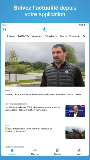 La République des Pyrénées screenshot
