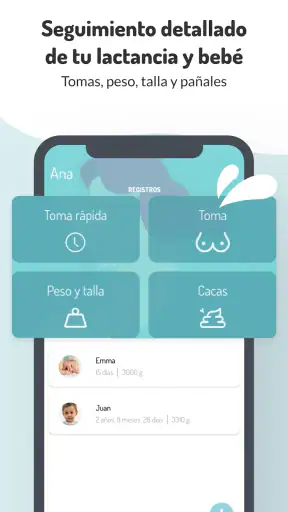 LactApp: Embarazo y Lactancia screenshot