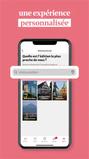 L'Alsace : l'actu en direct screenshot