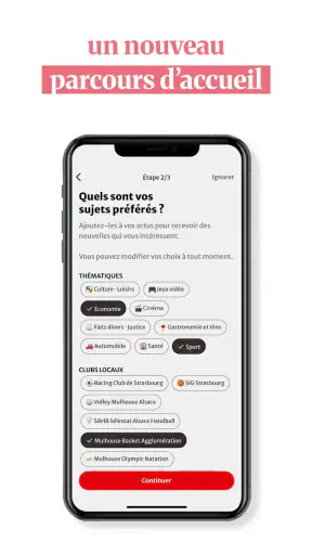 L'Alsace : l'actu en direct screenshot