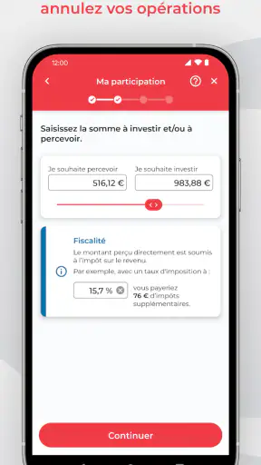 L'appli ESALIA screenshot