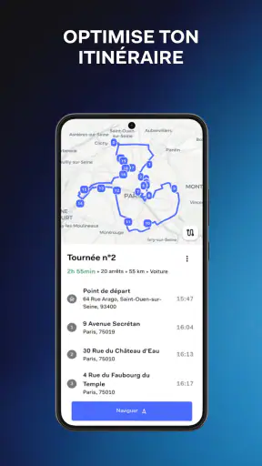 Laskar Optimiseur de Tournées screenshot
