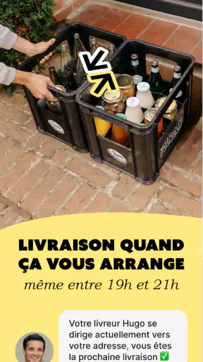 Le Fourgon, produits consignés screenshot