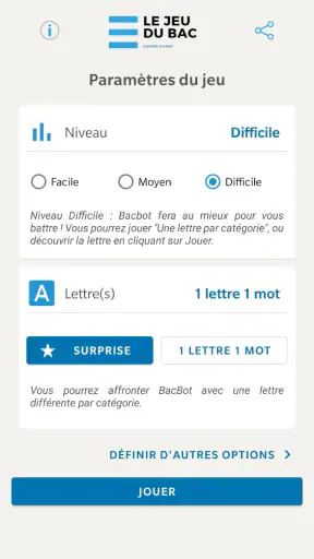 Le Jeu du Bac, comme avant ! screenshot