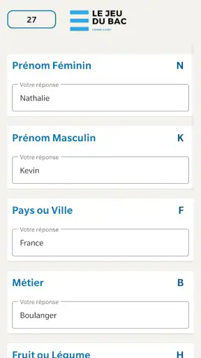 Le Jeu du Bac, comme avant ! screenshot