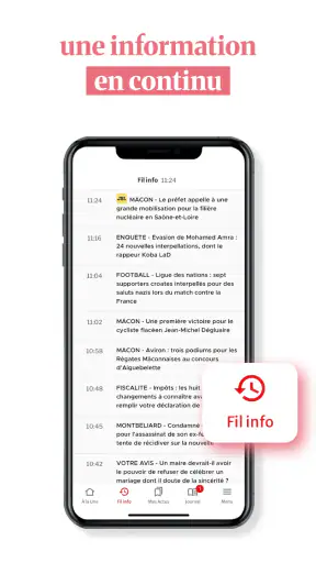Le Journal de Saône-et-Loire screenshot