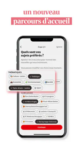 Le Journal de Saône-et-Loire screenshot