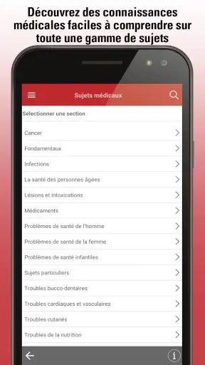Le Manuel MSD grand public screenshot