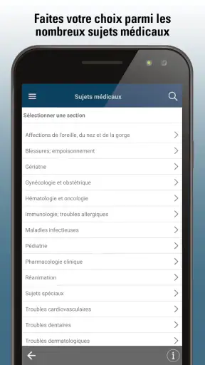 Le Manuel MSD Professionnel screenshot