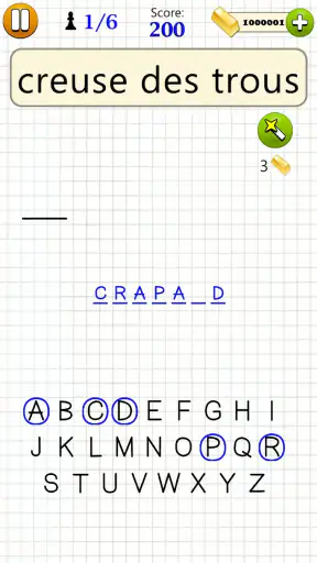Le Pendu - Jeu de mots screenshot