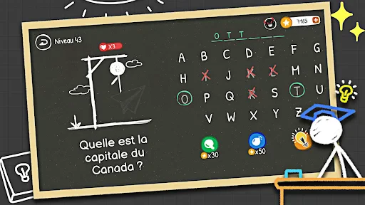 Le Pendu: Jeux a Deux screenshot