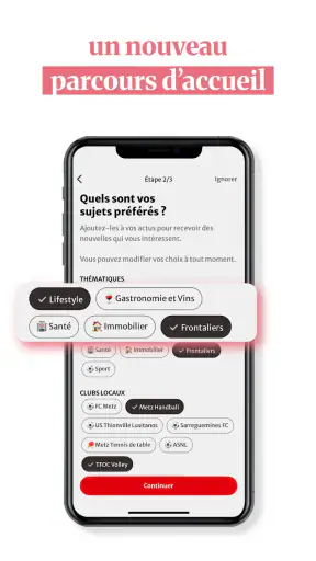 Le Républicain Lorrain, actu screenshot
