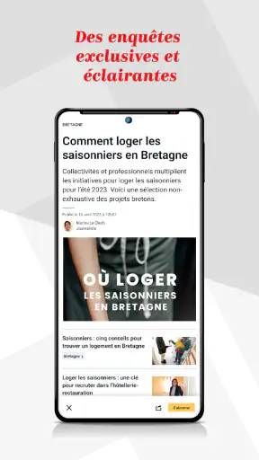 Le Télégramme - Info Bretagne screenshot