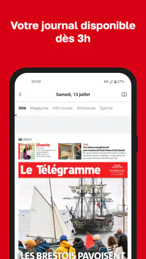 Le Télégramme - Journal screenshot