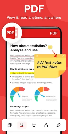 Lecteur de documents: PDF, DOC screenshot