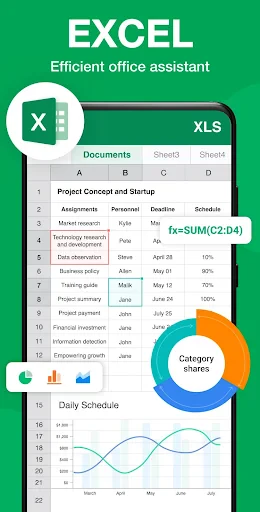 Lecteur de documents: PDF, DOC screenshot