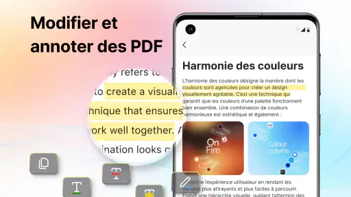 Lecteur Et Éditeur PDF screenshot