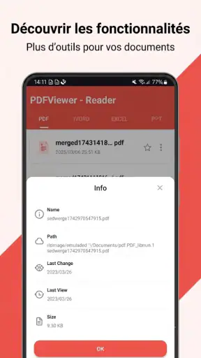 Lecteur PDF: Lire tous les PDF screenshot