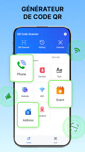 Lecteur QR Code, Codes Barres screenshot