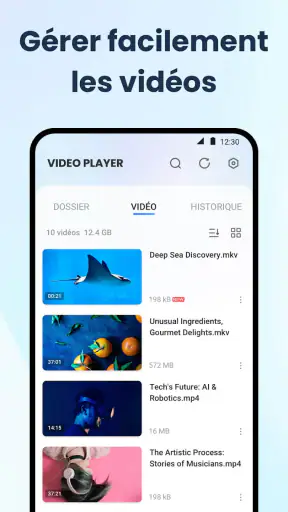 Lecteur vidéo HD tous formats screenshot