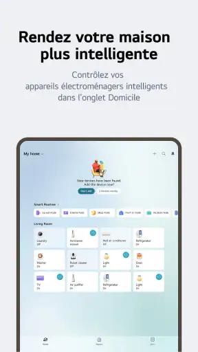 LG ThinQ screenshot