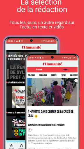 L'Humanité - Le journal screenshot