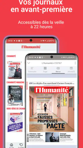 L'Humanité - Le journal screenshot
