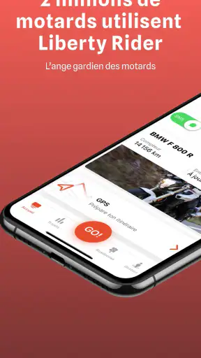 Liberty Rider - GPS moto screenshot