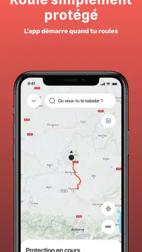 Liberty Rider - GPS moto screenshot