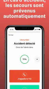 Liberty Rider - GPS moto screenshot