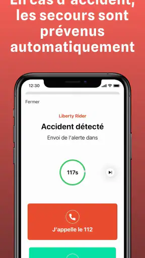 Liberty Rider - GPS moto screenshot
