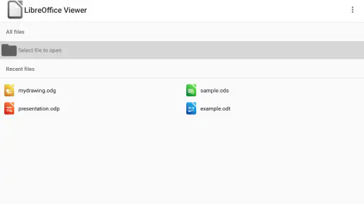 LibreOffice Viewer screenshot