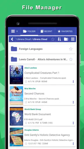 Librera: EPUB & PDF Reader screenshot