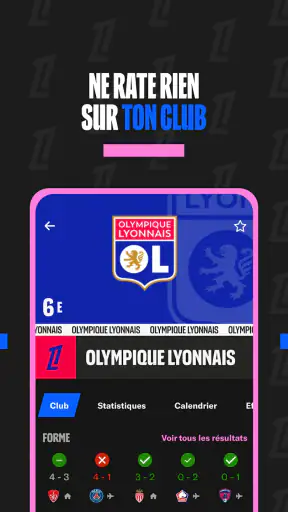 Ligue 1 App Officielle screenshot