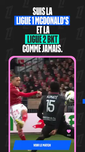 Ligue 1 App Officielle screenshot