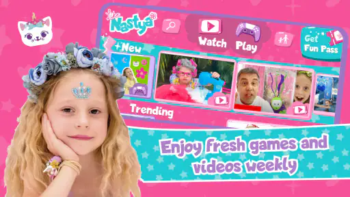 Like Nastya: Jeux et Vidéos screenshot