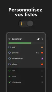 Liste de courses - Listonic screenshot