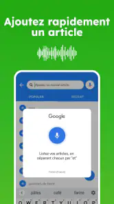 Liste de courses - Listonic screenshot