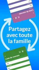 Liste de courses OurGroceries screenshot
