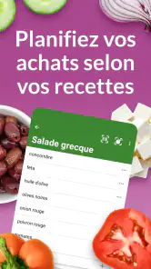 Liste de courses OurGroceries screenshot