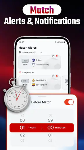 Live Football Score & Match screenshot
